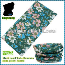 LSB163 Moda Multifuncional Tubular Bandana Seamless tampão de pescoço de enchimento